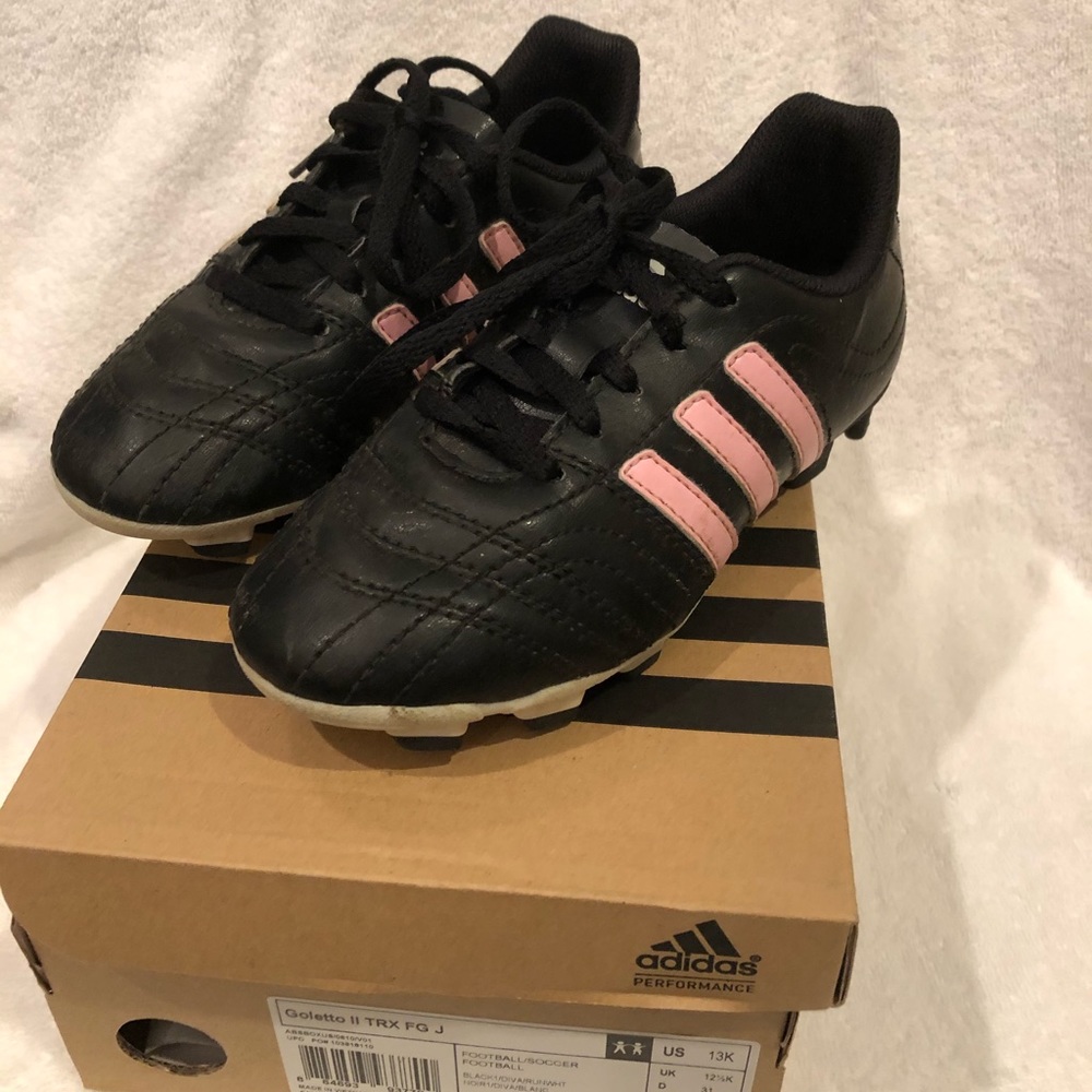 Adidas Girls Soccer Shoes - 13